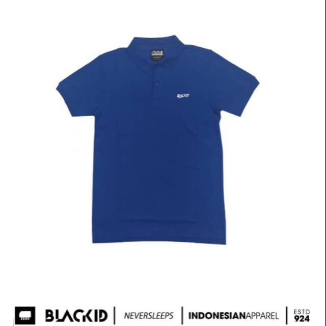 Kaos Polo Black Id Original