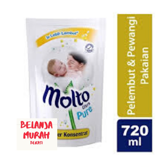 Molto Ultra Pure Softener Konsentrat Pouch 720ml For Baby/Pakaian Bayi
