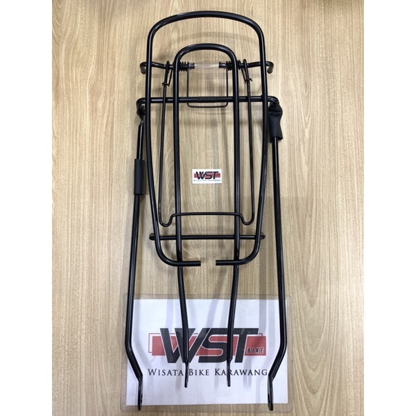 Boncengan Bagasi Sepeda Gunung MTB UNITED Steel Black