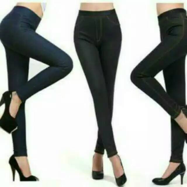 Legging Panjang Denim standart