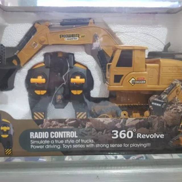 RC EXCAVATOR - MAINAN REMOTE CONTROL EXCAVATOR - MAINAN ANAK EXCAVATOR