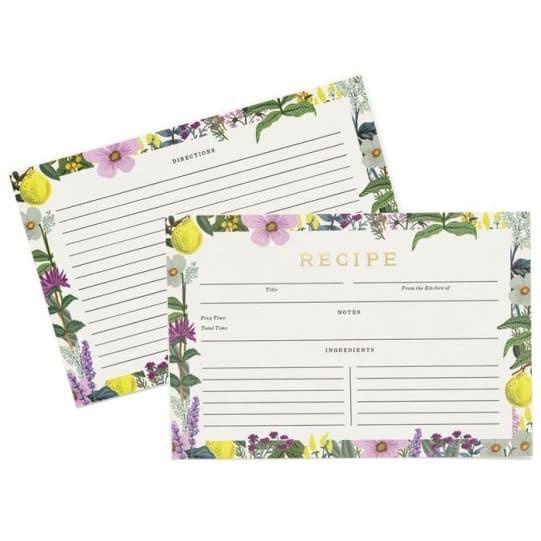 

Rifle Paper Co. Recipe Cards - Kartu Tulis Resep
