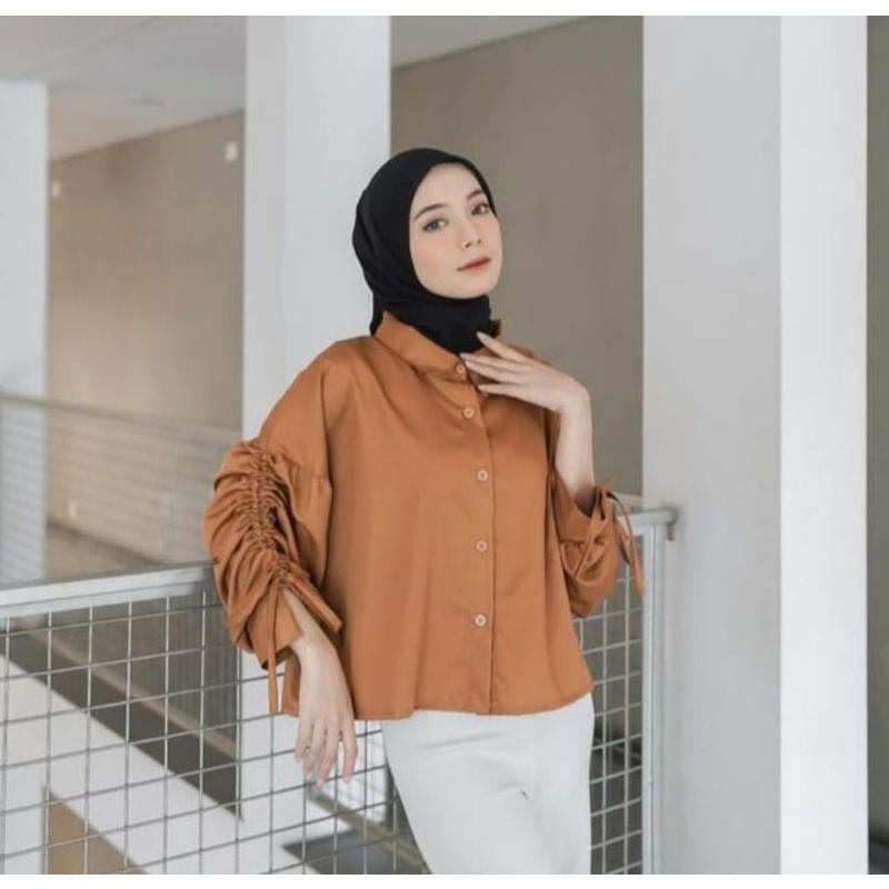 Hani crop TOP oversize Atasan wanita terbaru termurah premium toyobo deluxe