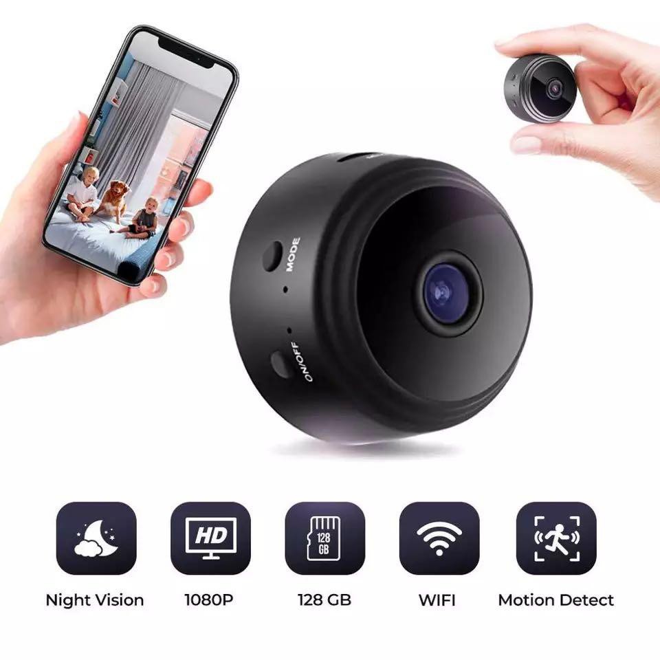 KAMERA PENGINTAI MINI WIFI CAMERA CCTV MINI TERSEMBUNYI SPY CAM HIDDEN IP CAMERA KECIL V380 HD JS115