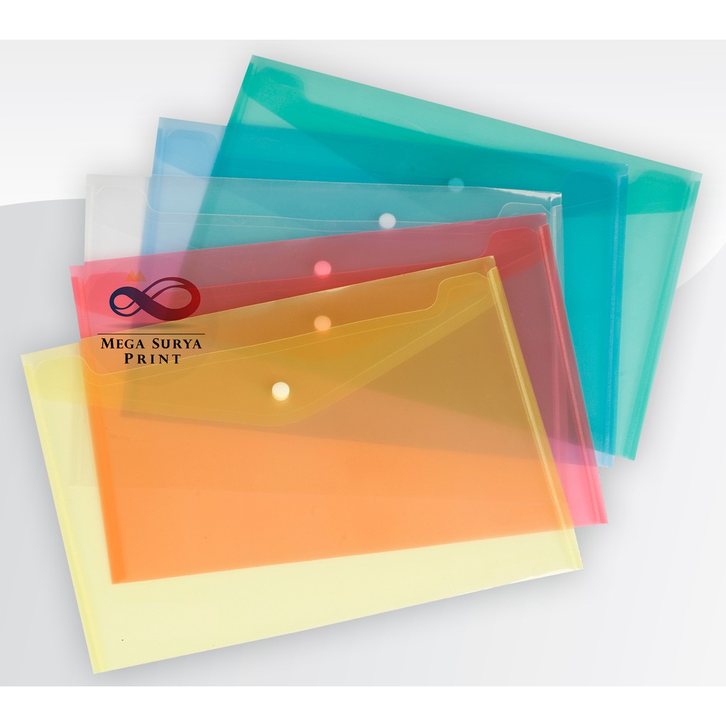 

Smile Map Folder Kancing Folio