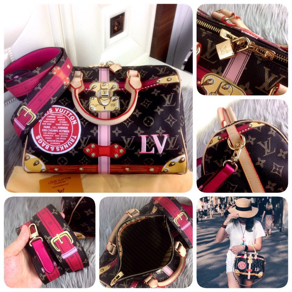New Arrival LV Speedy Monogram Trunk Edition #L41386