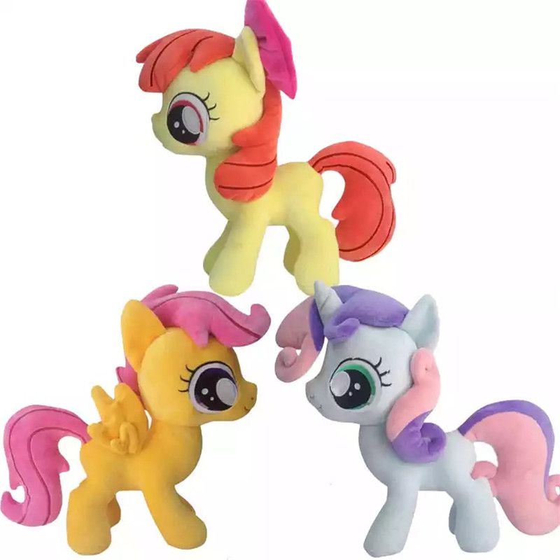 Boneka My Little Pony Ukuran 30cm Untuk Anak