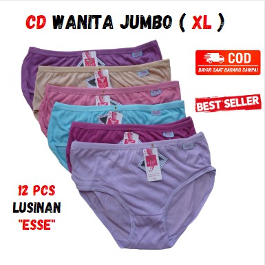CELANA DALAM JUMBO LUSINAN WANITA/CELANA DALAM WANITA LUSINAN JUMBO/CELANA DALAM WANITA MURAH JUMBO