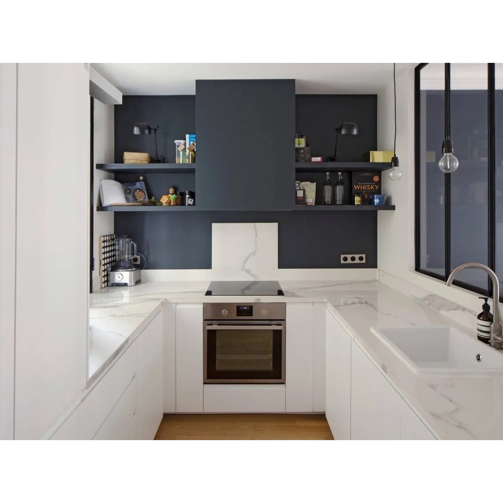 Kitchen Set Marmer Nazala Interior Lampung