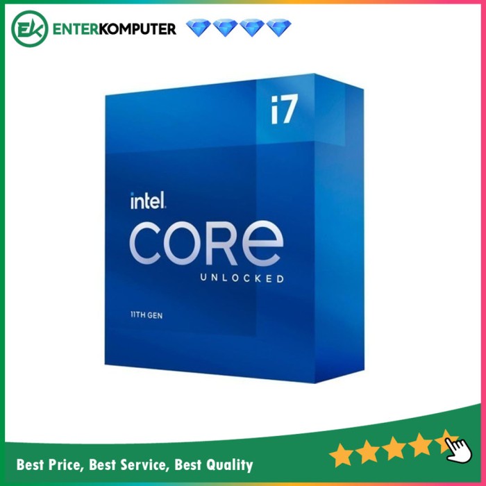 Intel Core i7-11700 2.5Ghz Up To 4.9Ghz - Cache 16MB [Box] Socket LGA 1200 - Rocket Lake Series