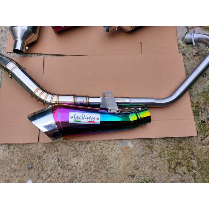 Knalpot racing leovince CB150R CBR150 R15 VIXION BYSON VERZA