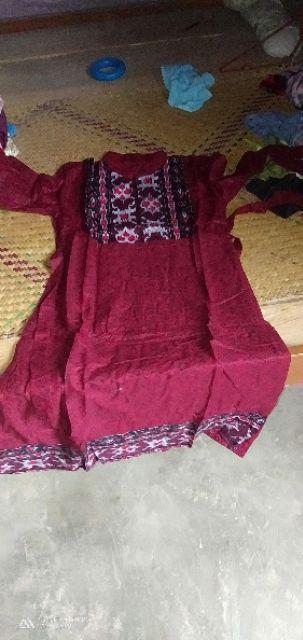 [new Arival] Wou Batik Couple Renata Gamis Family-modern Batik Couple Sarimbit Brokat Family-kg107