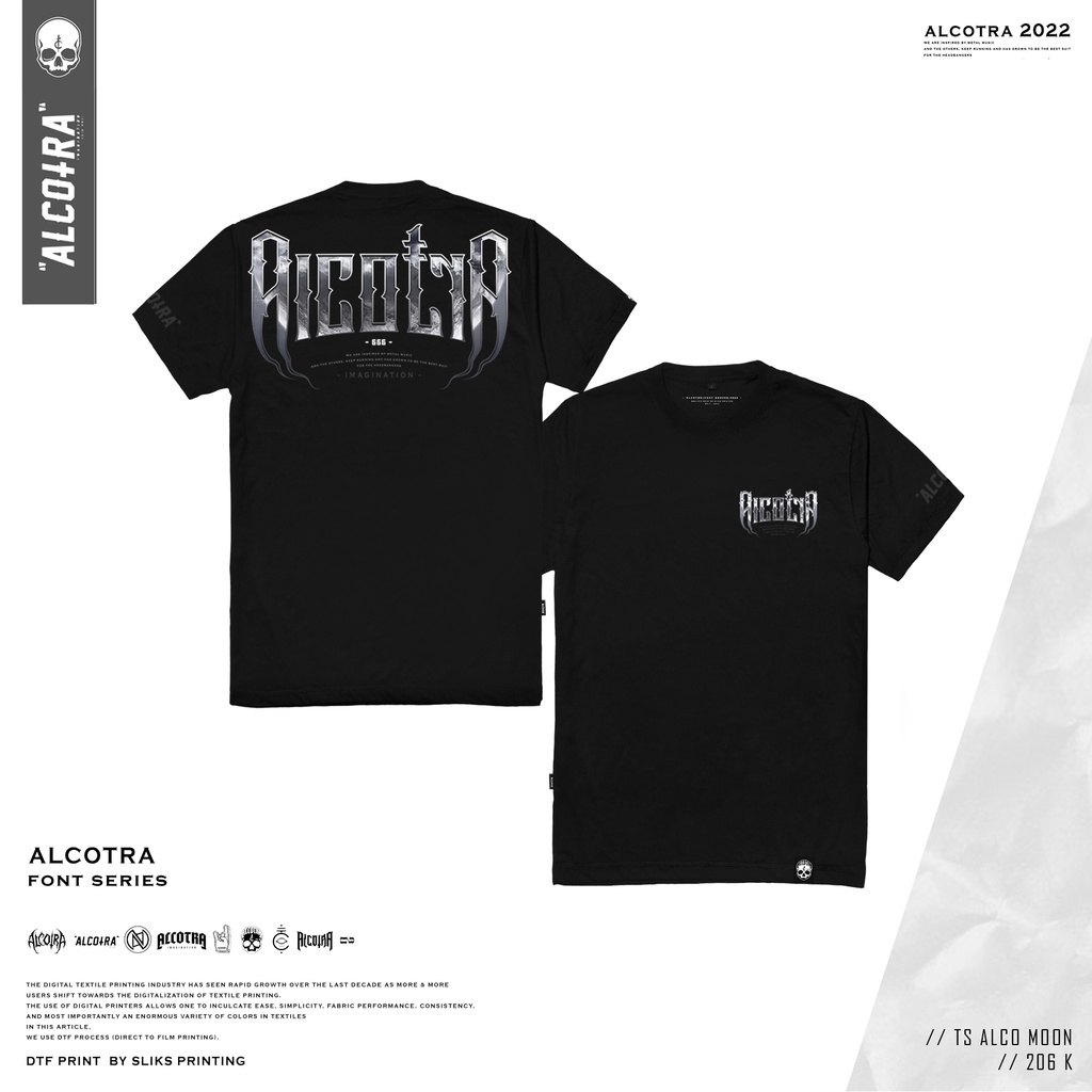 TS ALCO MOON // T-SHIRT ALCOTRA MOON FONT