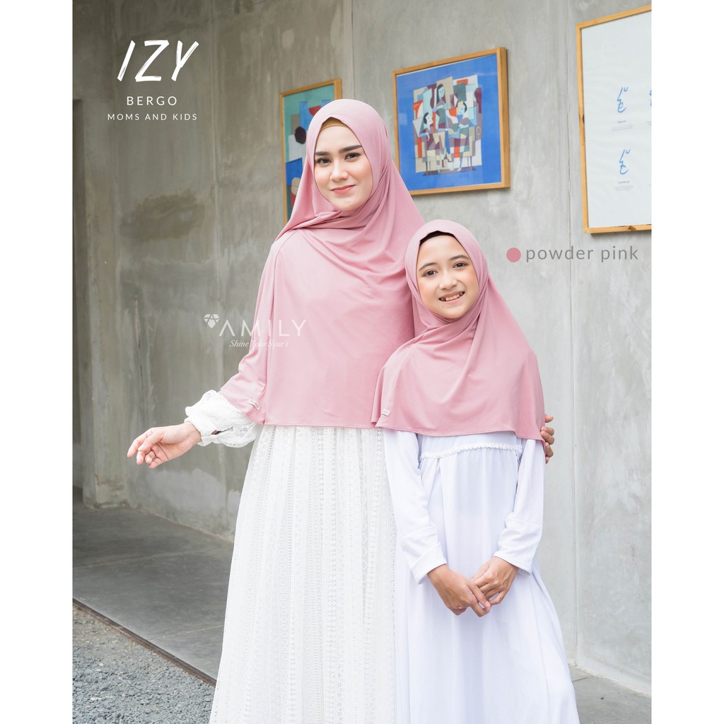 JILBAB DAILY IZY BERGO MOM by Amily Hijab