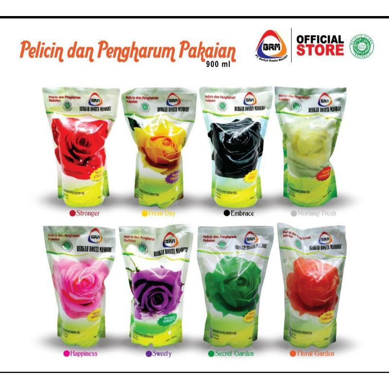 BRM loundry ukuran 1 liter/ PEWANGI LAUNDRY BRM