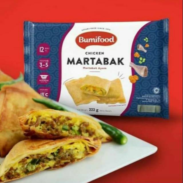 

Bumifood martabak ayam @222gr