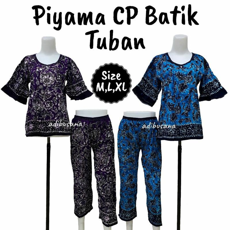 Piyama Babydoll Dewasa CP Batik Tuban