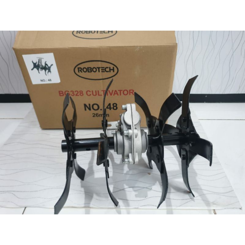 konverter mesin rumput ke mesin tiller pengembur merk robotech