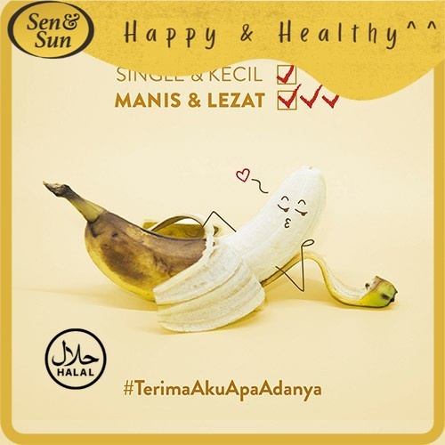 

Sen&Sun Pisang Cavendish Imperfect 500 gr