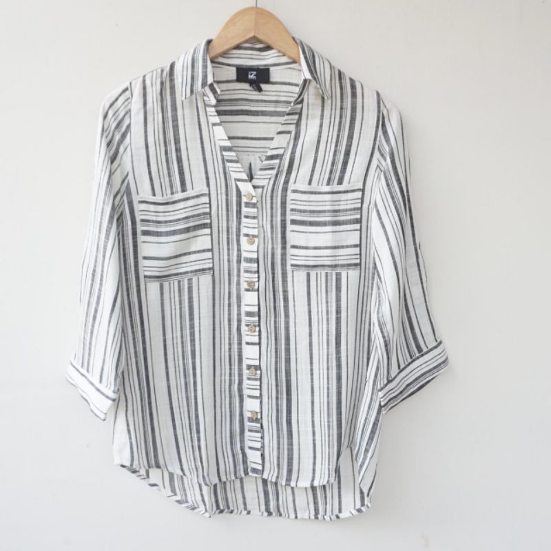 Stripe blouse by IZ Byer