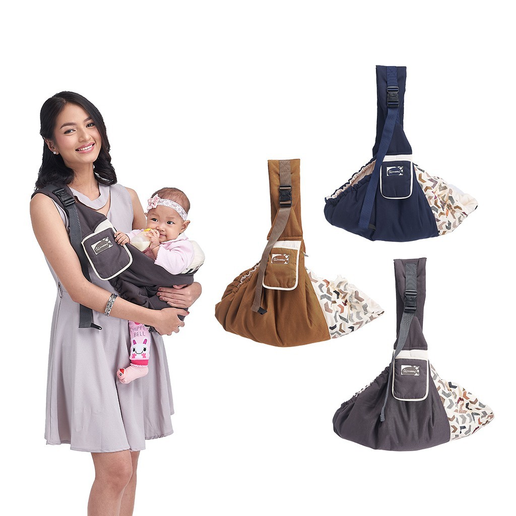 Snobby Gendongan Bayi Samping + Saku Print Artsy Series - TPG 5842