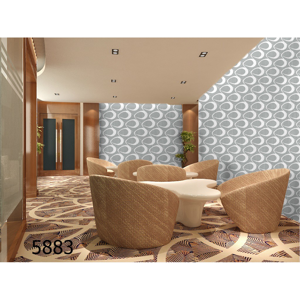 Home-Klik Wallpaper Stiker Dinding Bermotif Size 45cm x 10m - Kode 5883