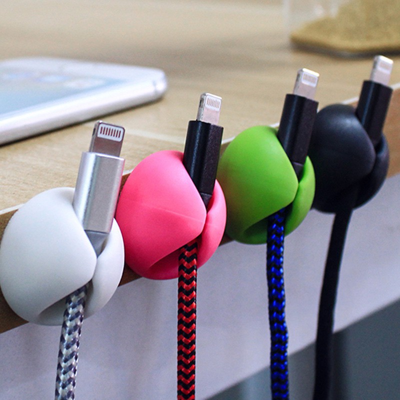 Klip Holder Organizer Kabel Data / Earphone