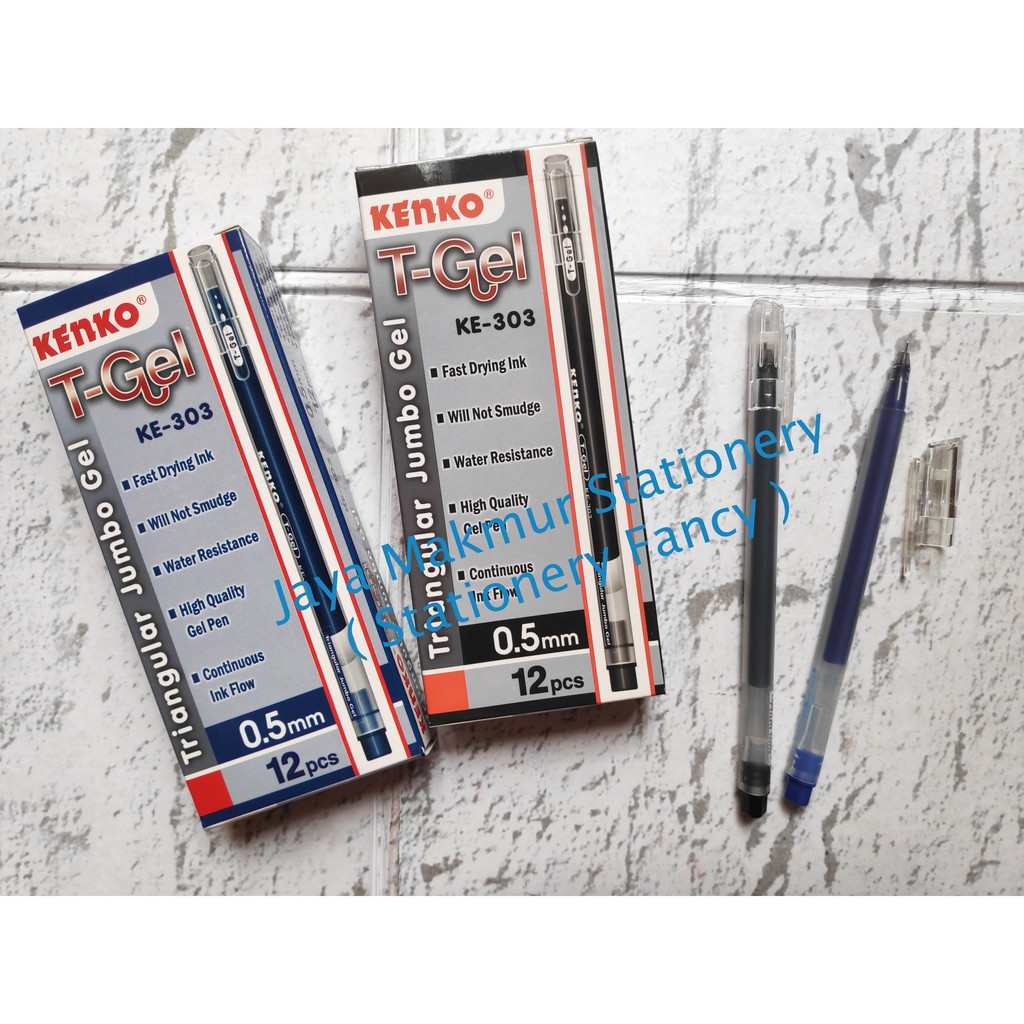 Pen gel kenko T-gel 0.5 mm KE-303 (1 lusin)