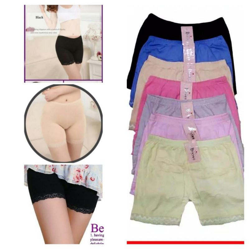 CD CELANA DALAM BOXER WANITA VVN 223 ALLSIZE FIT TO M.