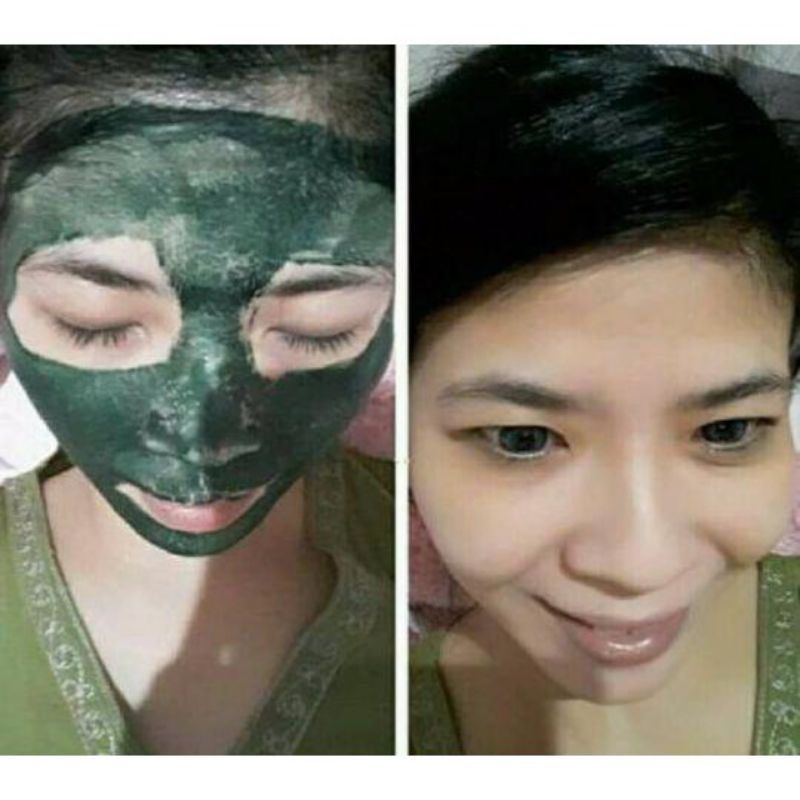 1 pc spirulina masker organic