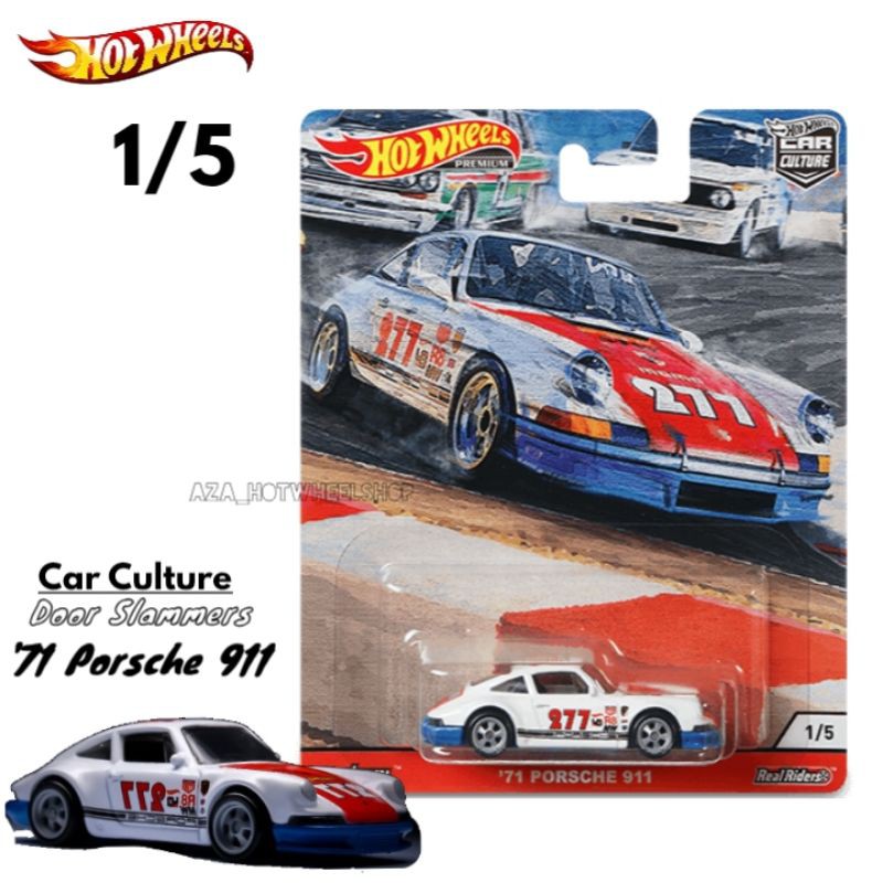 BEST SELLER | Diecast Hot Wheels 71 PORSCHE 911 HW Hotwheels Premium Car Culture Door Slammers Mobil Mainan Anak