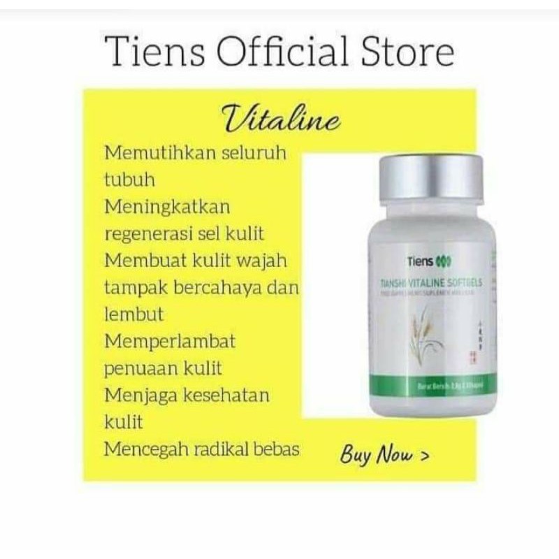 Vitaline Softgel ORI TIENS 1 BOTOL