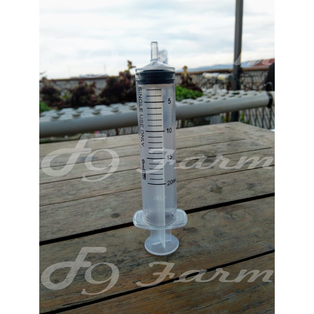 Suntikan Spuit Syringe 20 ml Onemed - Takaran AB mix