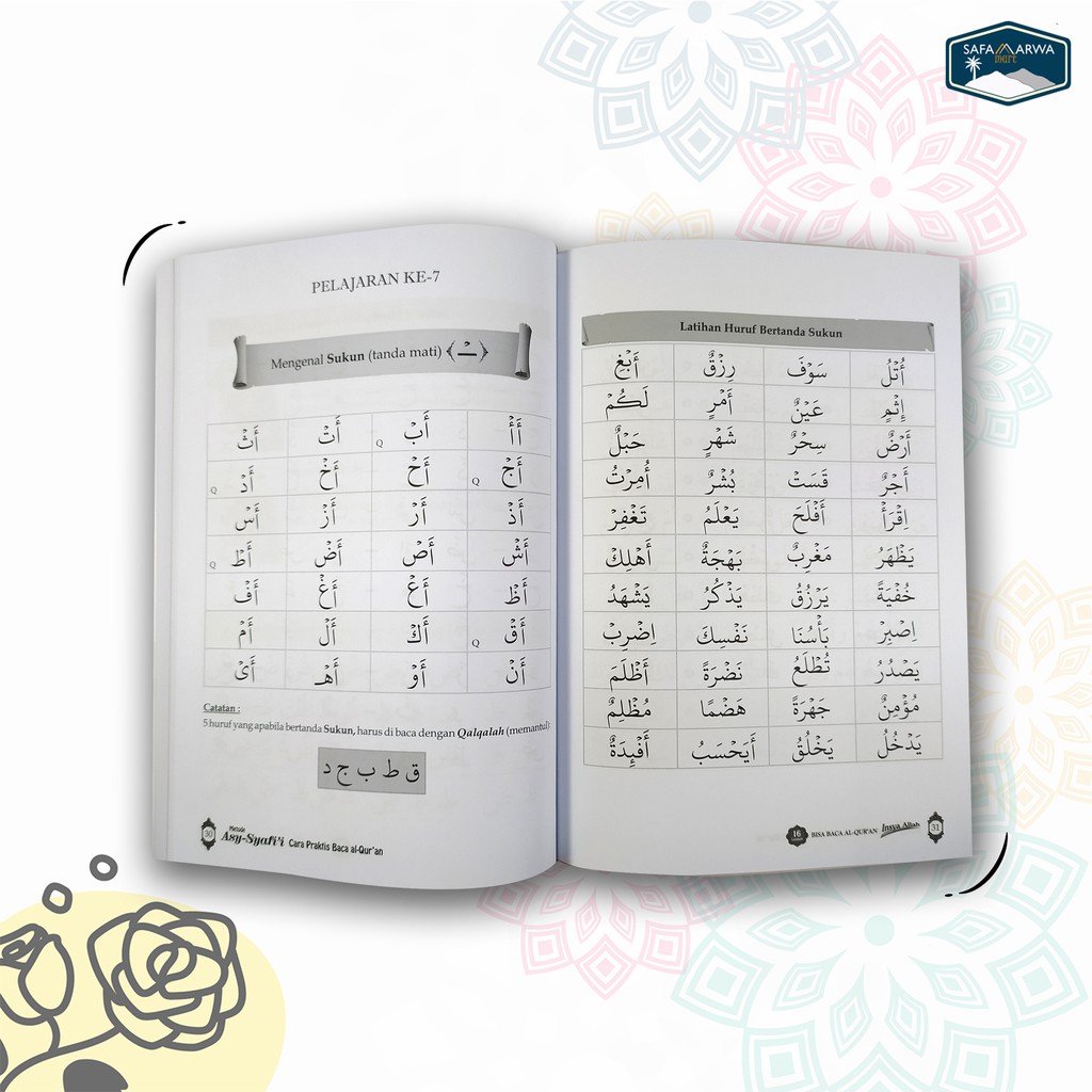 METODE ASY - SYAFI'I  CARA PRAKTIS BACA AL-QURAN 16 LANGKAH-2