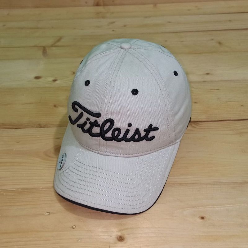 TOPI CASUAL TOPI TITLEIST GOLF BY NEW ERA FREE SIZE SECOND ORIGINAL