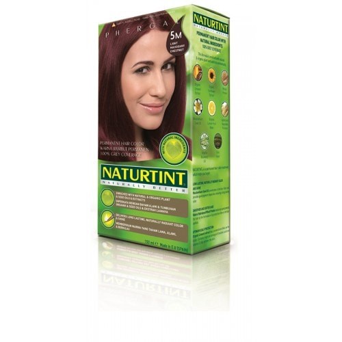 Naturtint, Permanent Hair Color, 5M Light Mahogany Chestnut, 5.28 fl oz (150 ml)