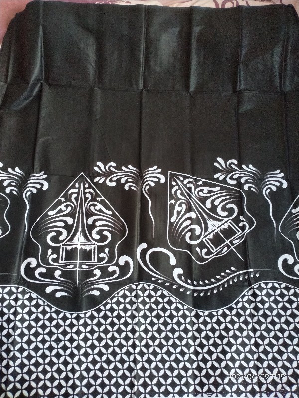 (cod) Sarung Batik Pekalongan Wayang Gunungan Etnik Asmat