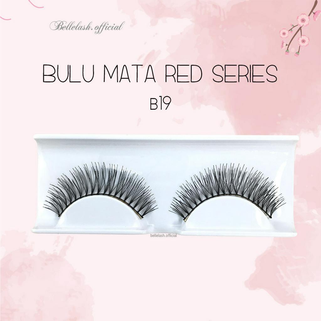 B19 Bulu Mata Palsu Handmade Natural False Eyelash Eye Lashes