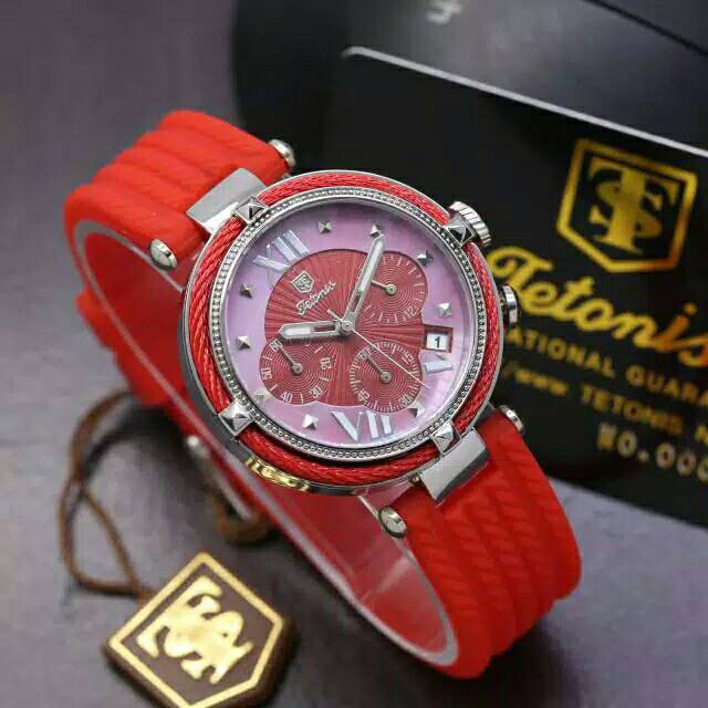 Jam Tangan Wanita Tetonis Original Water Resist