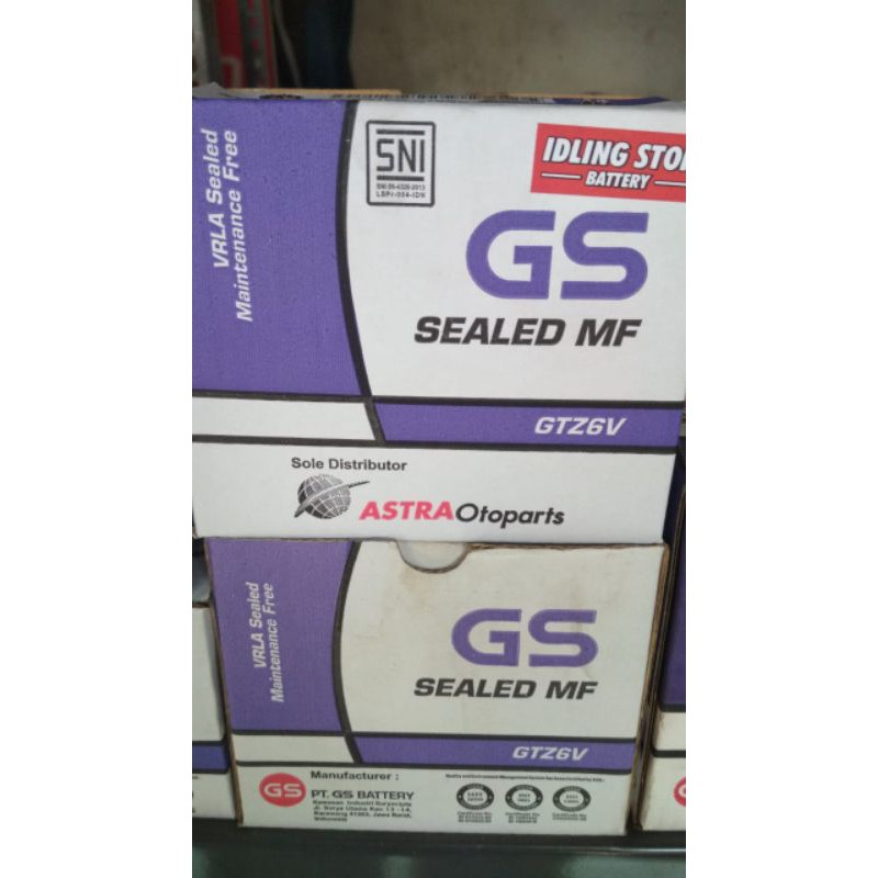 GS ASTRA AKI MOTOR GTZ6V