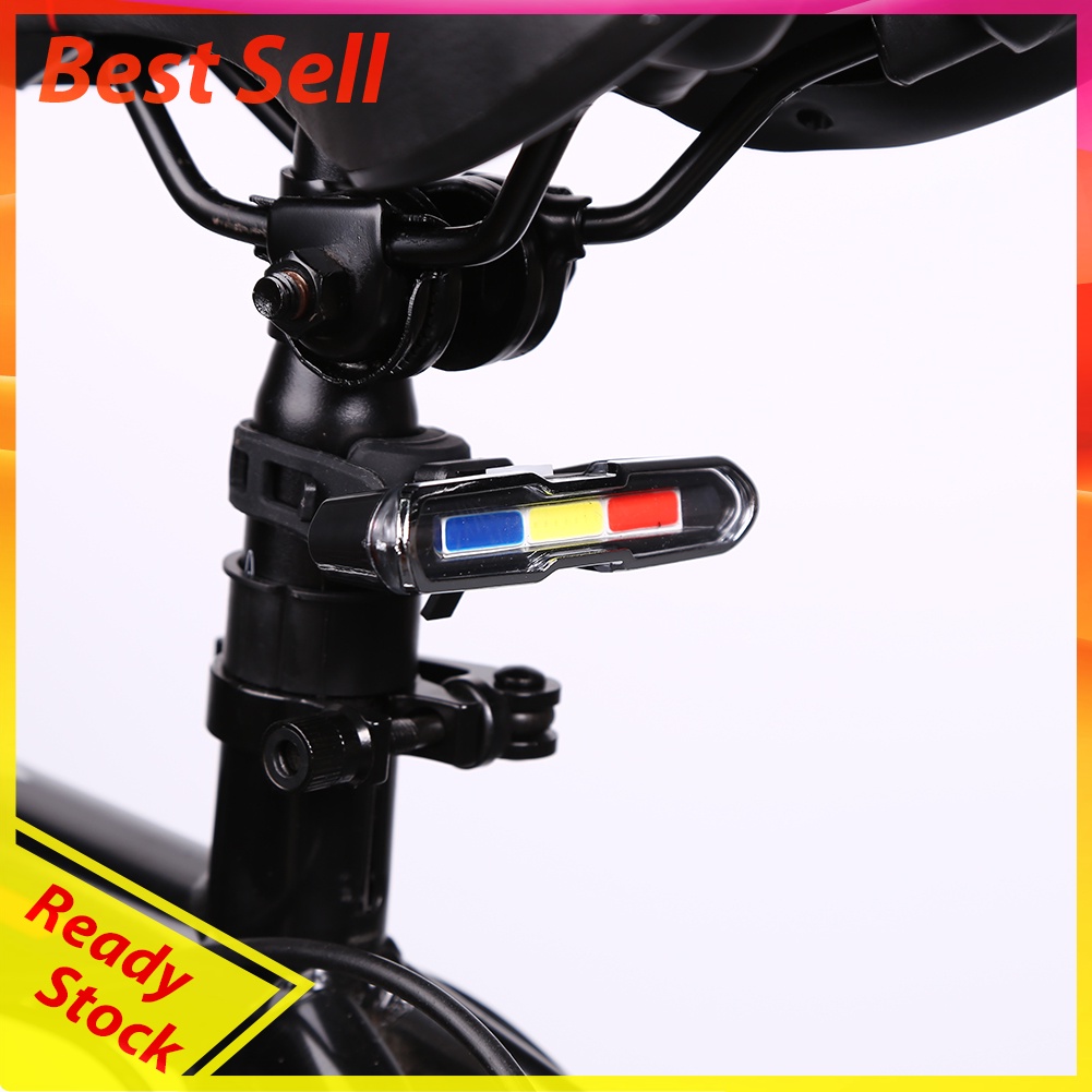 Bicycle LED Light Waterproof 5 Modes Cycling USB Rechargeable Taillight