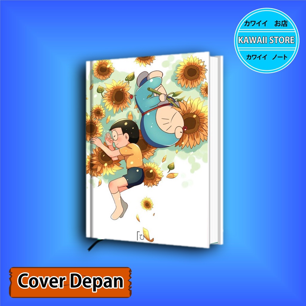 

Notebook / Pocket book Hard Cover DORAEMON NOBITA uk A5 & A6 / Notes Book