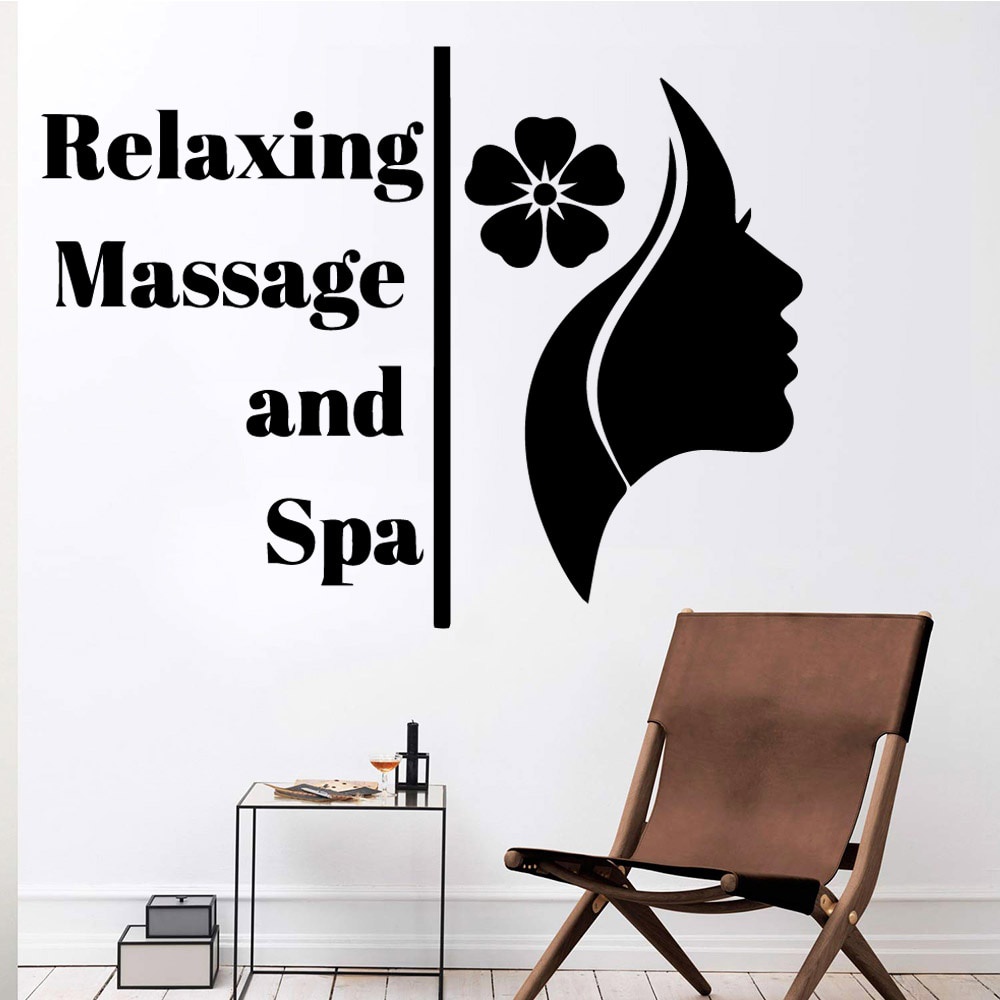 Stiker Dinding Salon Kecantikan Bisa Custom Keluarga Sisi Wajah Stiker Dinding Modern Fashion Stiker