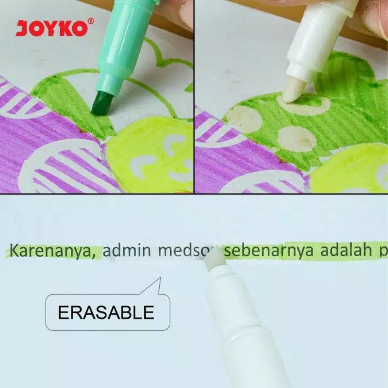 STABILO bisa HAPUS/HIGHLIGHTER ERASABLE-4