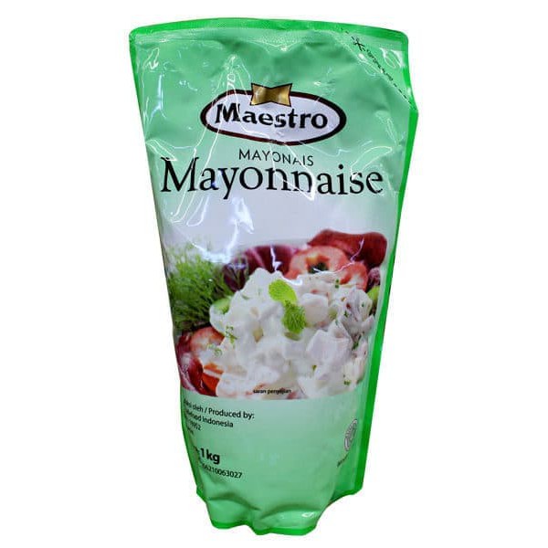 

MAESTRO MAYONNAISE 1kg Mayonais POUCH