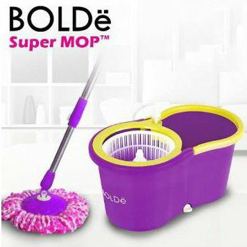 Alat Pel Bolde Super Mop M 788 X + Botol Pewangi Alat Pel Putar Alat Pel Putar Bolde Mop Unicorn