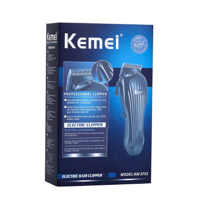 Kemei km-3703 Hair Cutting Tools Rechargeable hair switches