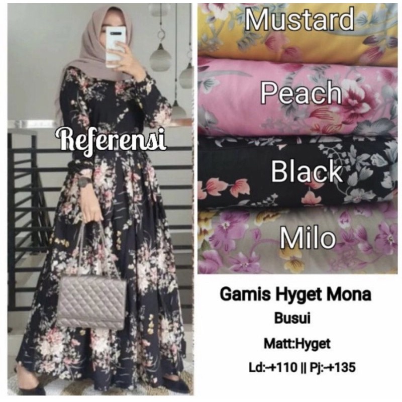 GAMIS MURAH SPESIAL RAMADHAN BAHAN HYGET