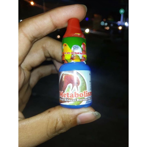 Metabolis dr edy vitamin PENGGACOR burung