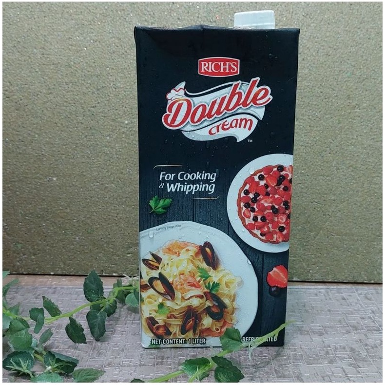 

Richs Double Cream whipping and cooking cream 1ltr